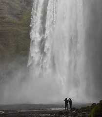 Image showing Skogafoss waterfall, Iceland