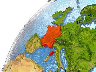 Image showing France on Earth