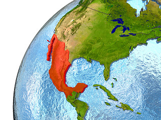 Image showing Mexico on Earth