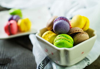 Image showing color macaroons