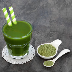 Image showing Wheat Grass Health Drink