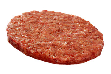 Image showing Raw Hamburger meat