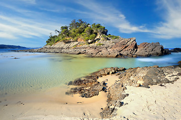 Image showing Number One Beach, Seal Rocks