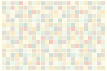 Image showing Mosaic background of colored squares