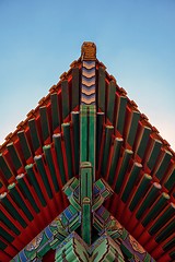 Image showing Classical Chinese tile on the roof