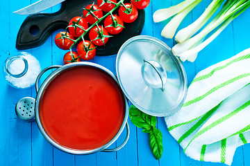 Image showing tomato soup