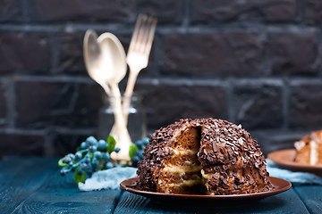 Image showing chocolate tort