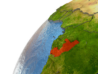 Image showing Congo on Earth