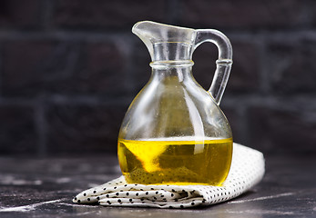 Image showing sunflower oil