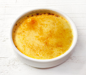 Image showing bowl of creme brule