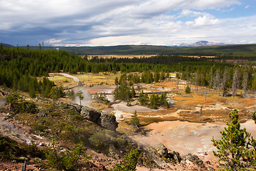 Image showing Yellowstone National Park, Utah, USA