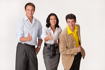 Image showing Young Professional People