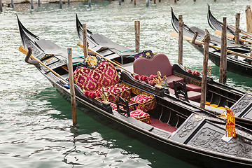 Image showing Gondola in venice in Italy