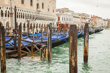 Image showing Gondola in venice in Italy