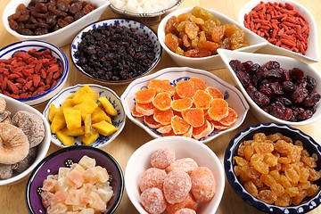 Image showing Dried fruits.