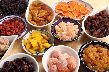 Image showing Dried fruits.