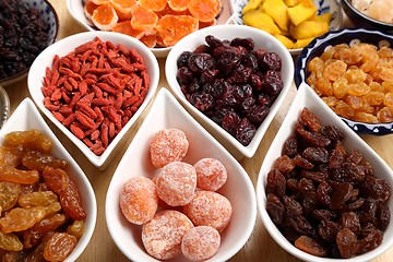 Image showing Dried fruits.