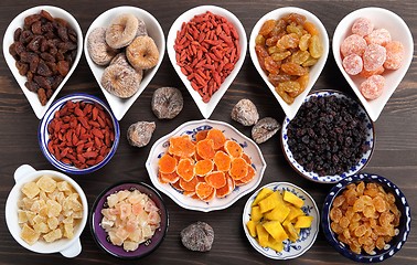 Image showing Dried fruits.