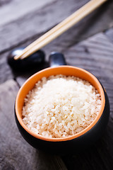 Image showing raw rice