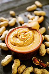 Image showing peanuts butter