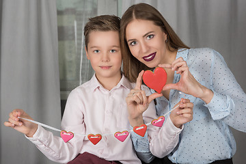 Image showing Happy Valentines or mother day