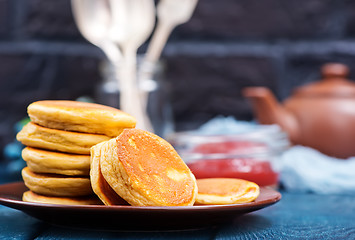 Image showing fresh pancakes