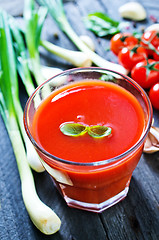 Image showing tomato juice