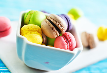 Image showing color macaroons