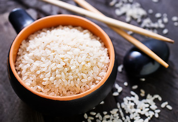 Image showing raw rice