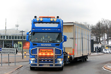 Image showing Scania Semi Oversize Load Transport Up Front