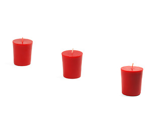 Image showing three candles