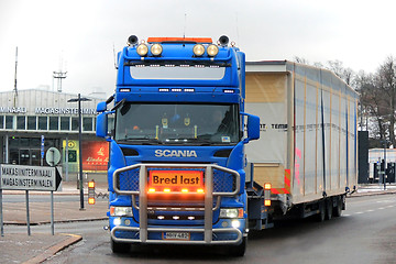 Image showing Scania Semi Oversize Load Transport Up Front