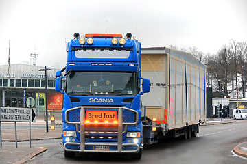 Image showing Scania Semi Oversize Load Transport Up Front