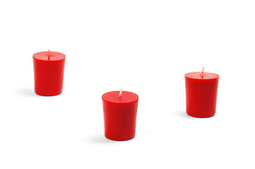 Image showing three candles