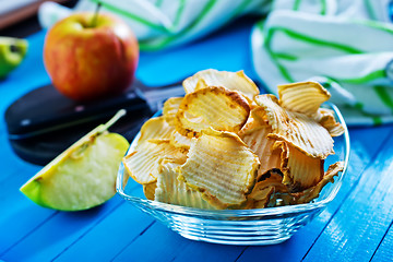 Image showing apple chips