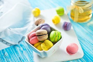 Image showing color macaroons