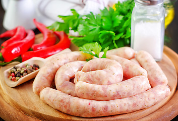 Image showing sausages