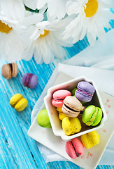 Image showing color macaroons