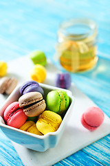 Image showing color macaroons