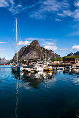 Image showing Lofoten archipelago islands Norway