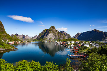 Image showing Lofoten archipelago islands Norway