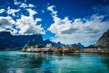 Image showing Lofoten archipelago islands Norway