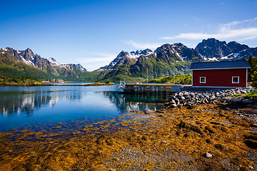 Image showing Lofoten archipelago islands Norway