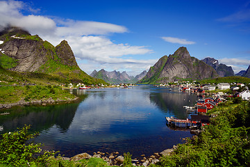 Image showing Lofoten archipelago islands Norway