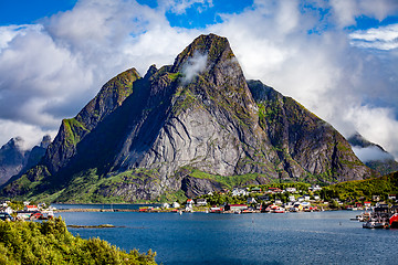 Image showing Lofoten archipelago islands Norway