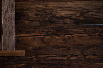 Image showing old wood background