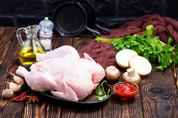 Image showing raw chicken