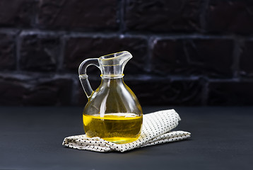 Image showing sunflower oil