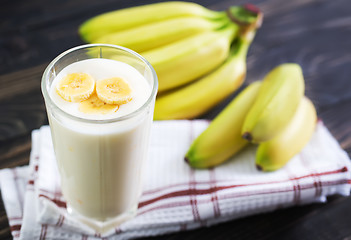 Image showing banana yogurt