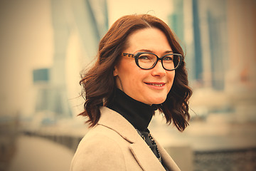 Image showing successful businesswoman portrait